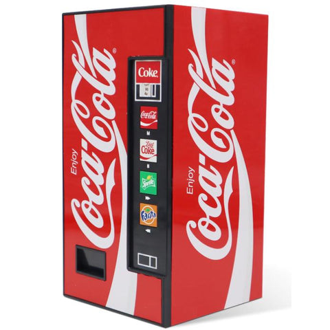 Wholesale-Coca-Cola Vending Machine Bluetooth Speaker (BT SPEAKER / DUAL 5W / FM / AUX / MICRO SD)-Bluetooth Speaker-Electro Vision Inc