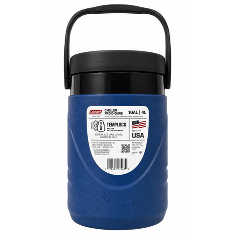 Wholesale-Coleman 2231511 Water Jug (1 Gallon) - Sapphire-Water Jug-Electro Vision Inc