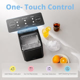 Wholesale-Comfee' CERI22B0ABB Countertop Ice Maker 22lbs in 24Hrs, 9 Ice Cubes in 8 Mi-Ice Maker-Electro Vision Inc