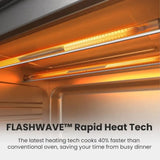 Wholesale-Comfee CFO-SA231-R/BAir Fryer Toaster Oven Combo Certified Refurbished-Electro Vision Inc