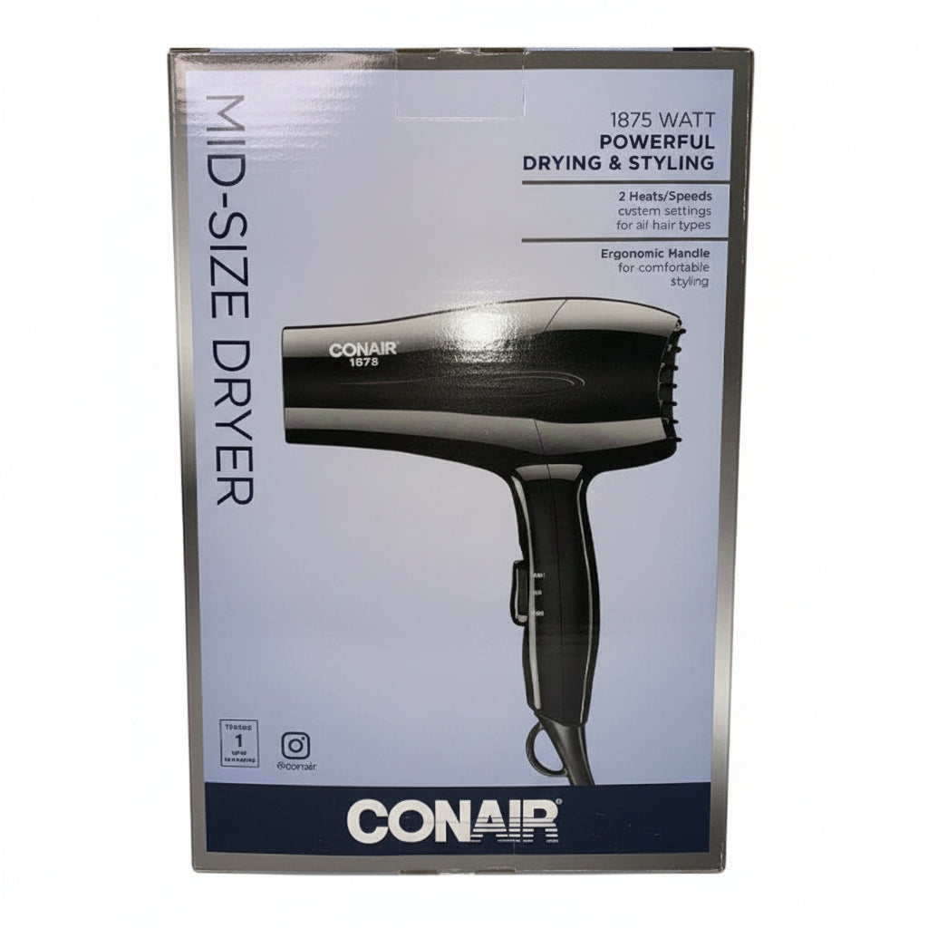 Wholesale-Conair 303DGNX Mid-Size Styler Hair Dryer 1875-Watt-Hair Dryer-Electro Vision Inc