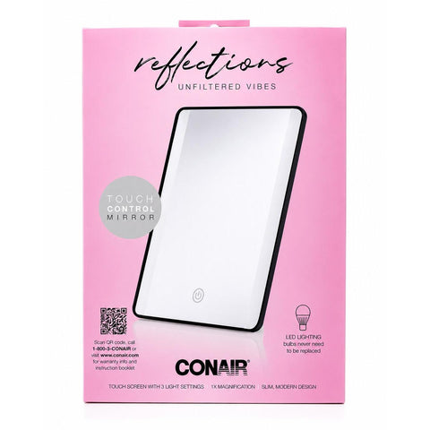 Wholesale-Conair BETP3 Lighted Makeup Mirror, LED Tablet Vanity Mirror-LED Mirror-Electro Vision Inc