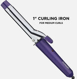 Wholesale-Conair CB433 Supreme Triple Curling Iron Set (1", 0.5", 0.75" Ceramic Spring Irons)-Beauty and Grooming-Electro Vision Inc