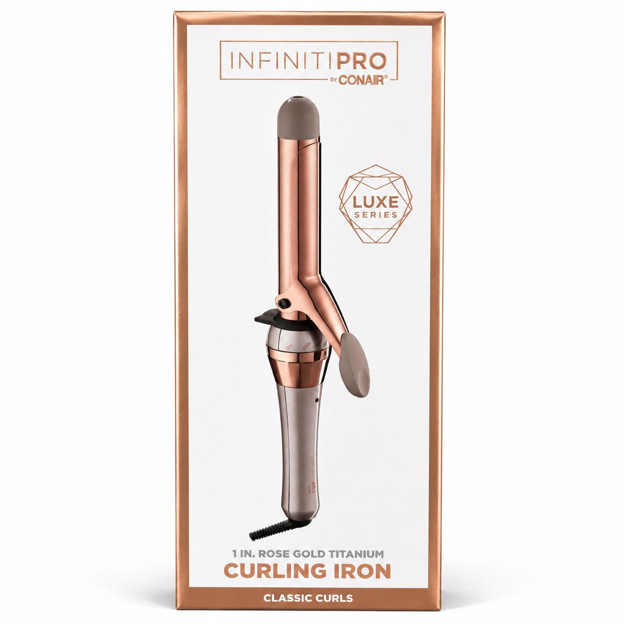 Wholesale-Conair CD250ULN Infi Pro 1" Curling Iron-Curling Iron-Electro Vision Inc