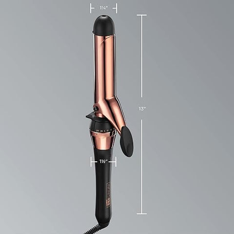 Wholesale-Conair CD251N INFI PRO 1-1/4 CURL IRON ROSEGOLD-Electro Vision Inc