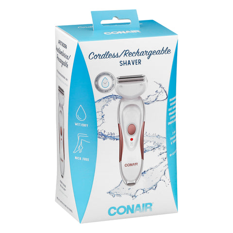 Wholesale-Conair LWD30R Ladies Cordless/Rechargeable Shaver-Electro Vision Inc