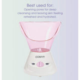 Wholesale-Conair MDF3RAMZX Facial Steamer with Cleansing Brush True Glow-Facial Steamer-Electro Vision Inc