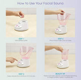 Wholesale-Conair MDF3RAMZX Facial Steamer with Cleansing Brush True Glow-Facial Steamer-Electro Vision Inc