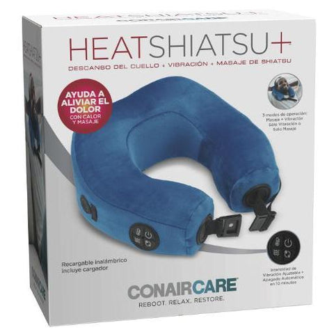 Wholesale-Conair NM25F HeatShiatsu Neck Massager-Massager-Electro Vision Inc