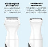 Wholesale-Conair NPGBT02W Rechargeable Bikini and Body Trimmer & Shaver-Shaver-Electro Vision Inc