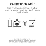 Wholesale-Conair NWG20XR EU Adapter with USB & USB-C-Adapters-Electro Vision Inc