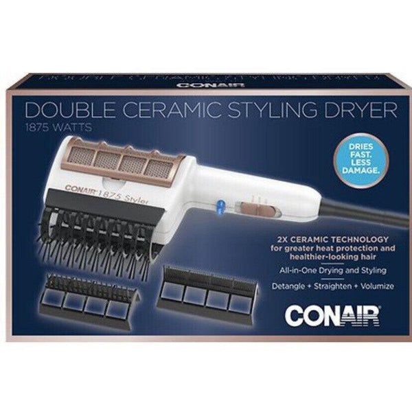 Conair SD5DCM Double Ceramic Styling Hair Dryer All-in-one