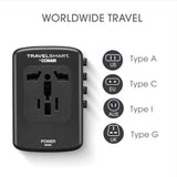 Wholesale-Conair TS450T Fast Charge Worldwide Adapter-Adapters-Electro Vision Inc