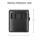 Wholesale-Conair TS450T Fast Charge Worldwide Adapter-Adapters-Electro Vision Inc