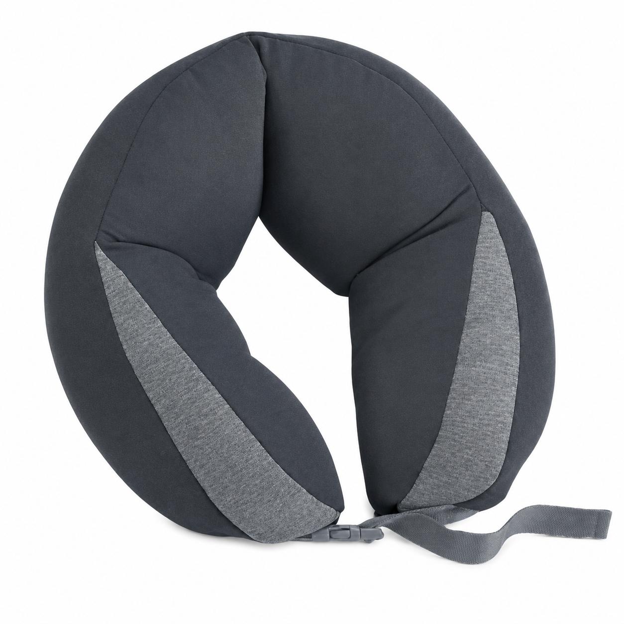 Wholesale-Conair TS49XR Soft Bed Neck Pillow - Gray-Neck Pillow-Electro Vision Inc