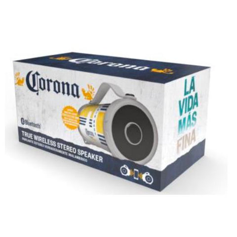 Wholesale-Corona 24763 Bluetooth Speaker White-Speaker-Electro Vision Inc