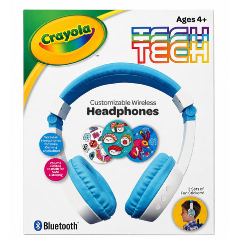 Wholesale-Crayola CR-BT200H(L) Bluetooth Headset - Blue-Headset-Electro Vision Inc