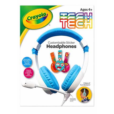 Wholesale-Crayola CR-W180H(L) Wired Headset - Blue-Headset-Electro Vision Inc