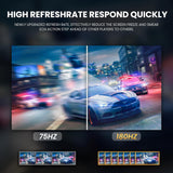 Wholesale-Crua CR240DM Curved Gaming Monitor - 24" 165Hz/180Hz-Electro Vision Inc