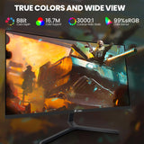 Wholesale-Crua CR240DM Curved Gaming Monitor - 24" 165Hz/180Hz-Electro Vision Inc