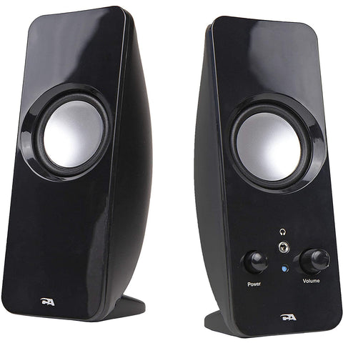Wholesale-Cyber Acoustics 2050 Speaker 2.0 Curve Sonic-Speakers-Electro Vision Inc