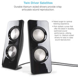 Wholesale-Cyber Acoustics 3350 Speaker 2.1 Curve Storm-Speakers-Electro Vision Inc
