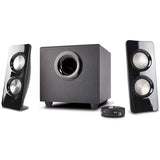 Wholesale-Cyber Acoustics 3350 Speaker 2.1 Curve Storm-Speakers-Electro Vision Inc