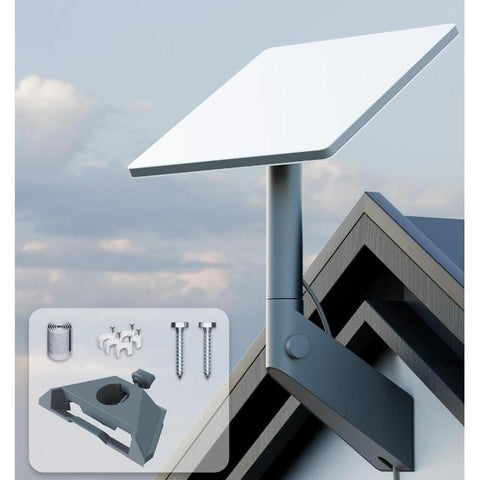 Wholesale-Dai Starlink Mini Wall Mount, 360 Adjustable Starlink Mini Brack - Gray-Wall Mount-Electro Vision Inc