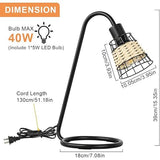 Wholesale-Depuley Lamp-WSMNT3440B Industrial Desk Lamp-Electro Vision Inc