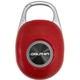 Wholesale-Dolphin CLP500 Clip On Bluetooth Speaker - Red-Bluetooth Speaker-Electro Vision Inc