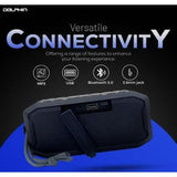 Wholesale-Dolphin DR20 Mini Waterproof Bluetooth Speaker with USB Port and Radio-Speaker-Electro Vision Inc