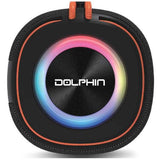 Wholesale-Dolphin DR60 Waterproof Portable Speaker – Bluetooth, LED Lights, Rugged Design-Speaker-Electro Vision Inc