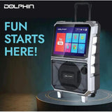 Wholesale-Dolphin KB85R Portable 8 Karaoke Speaker w/ Android Tablet-Karaoke Speaker-Electro Vision Inc