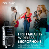 Wholesale-Dolphin KB85R Portable 8" Karaoke Speaker w/ Android Tablet-Karaoke Speaker-Electro Vision Inc