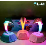 Wholesale-Dolphin L41 Speaker with Wireless Charging Bluetooth - Night Light-Electro Vision Inc
