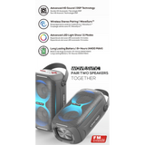 Wholesale-Dolphin S20-BK Portable IPX5 Bluetooth Speaker Black-Electro Vision Inc