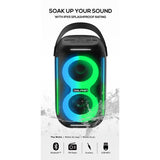 Wholesale-Dolphin S20-BK Portable IPX5 Bluetooth Speaker - Black IPX5 Waterproof, Compact Design-Speaker-Electro Vision Inc