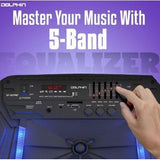 Wholesale-Dolphin SP1217RBT Rechargeable Party Speaker 12"-Speaker-Electro Vision Inc