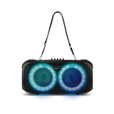 Wholesale-Dolphin SP2600RBT Dual 6.5" Party Speaker with Shoulder Strap-Electro Vision Inc