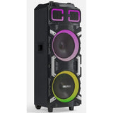 Wholesale-Dolphin SP3210RBT Dual Rechargeable Party Karaoke Machine 10"-Karaoke System-Electro Vision Inc