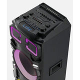 Wholesale-Dolphin SP3210RBT Dual Rechargeable Party Karaoke Machine 10"-Karaoke System-Electro Vision Inc