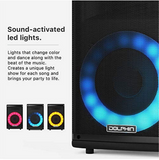 Wholesale-Dolphin SP807RBT Bluetooth Party Speaker 8"-Electro Vision Inc