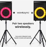 Wholesale-Dolphin SP807RBT Bluetooth Party Speaker 8"-Electro Vision Inc