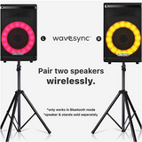 Wholesale-Dolphin SP807RBT Bluetooth Party Speaker 8"-Electro Vision Inc