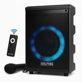 Wholesale-Dolphin SP807RBT Bluetooth Party Speaker 8"-Electro Vision Inc
