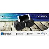 Wholesale-Dolphin SPB8X Portable Splashproof Bluetooth Speaker - Black-Speakers-Electro Vision Inc