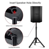 Wholesale-Dolphin ST200 Speaker Stand-Speaker Stand-Electro Vision Inc