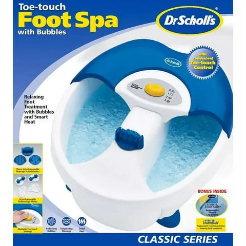 Wholesale-Dr. Scholl's 6624 Foot Spa with Massage-Electro Vision Inc
