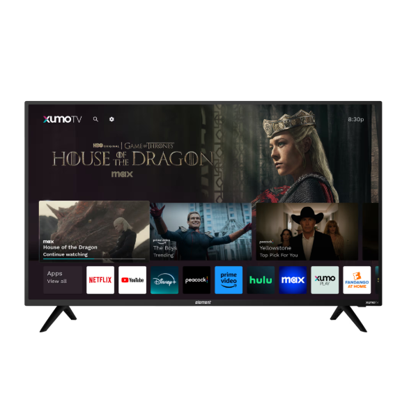 Wholesale-ELEMENT E300AE40C 40 INCH XUMO SMART TV-Electro Vision Inc