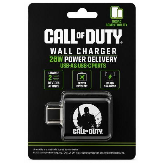 Wholesale-EWALCOD-12-ST Wall Charger with USB-A and USB-C Ports 20W-USB Wall Charger-Electro Vision Inc
